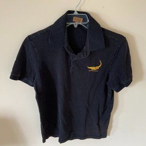 Crocodile Male Black Polo XL